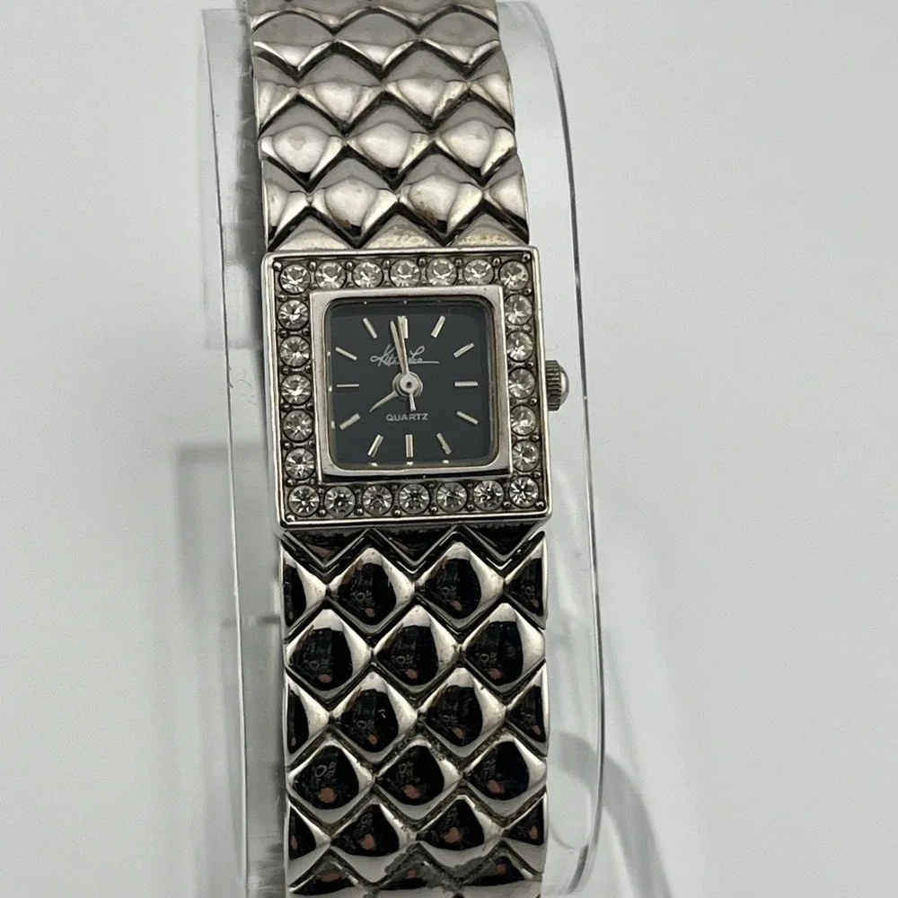 Kathie Lee Watch Women 19mm Case Diamond Bezel 7